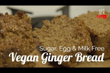 Vegan - Vegetarian Bread Recipe I Sugar, Milk & Egg Free I Healthy