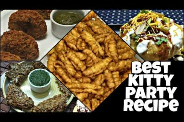 Best Kitty Party Recipes | easy & quick party snacks | Gayatri's Food And Lifestyle