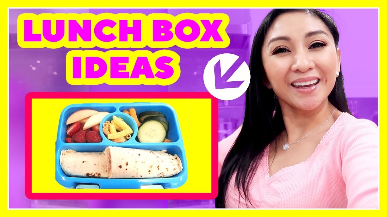 KIDS' SCHOOL LUNCH BOX IDEAS! KIDS' SCHOOL LUNCH BOX IDEAS!