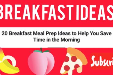 Break fast ideas that save your time