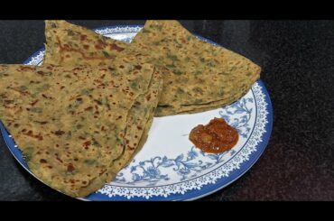 How to Make Triangle Shape Methi Paratha || Healthy & Easy Lunch Box Recipe || NCS