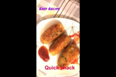 Egg Chop Recipe| easy snack recipe| JR Lifestyle