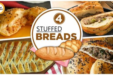 4 Stuffed Bread Recipes By Food Fusion