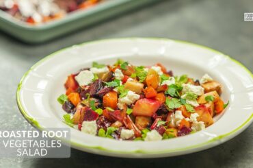 Roasted Root Vegetables Salad | Food Channel L Recipes