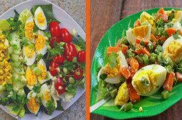 Healthy Boiled Egg Salad Recipes For Weightloss | How To Lose Weight #6