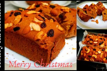 Whole Wheat Nuts Cake | Jaggery Cake | Christmas Cake | Healthy Cake Recipe | By Honey Ka Kitchen