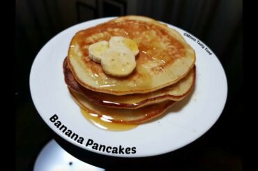 Banana and Egg Pancakes Tasty - Healthy Pancakes Breakfast Recipe Indian - Moms Tasty Food