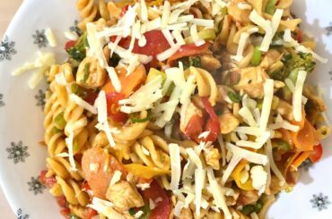 Mixed vegetable & Chicken Pasta | Kids Friendly | Healthy Recipe | বাচ্চাদের জন্য  মজাদার পাস্তা