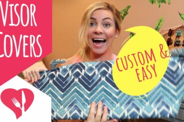 Custom Visor Covers | Sprinter Van Conversion  | The Hungry Health Coach