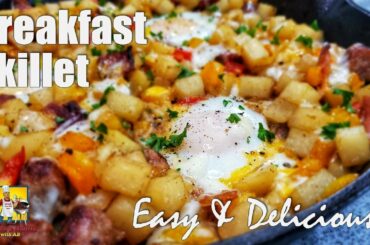 Breakfast Skillet Recipe | Brunch Ideas | #BreakfastwithAB