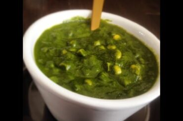 Easy Spinach Corn Curry Recipe (Healthy Palak Corn Recipe)