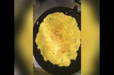 Low calories basan ka paratha