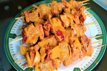 Quick and Easy Chicken Tikka Recipe | chicken skewer dinner ideas