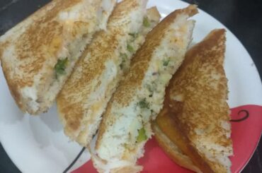 Bread Sandwich recipe ( Easy Brackfast recipe Easy Snacks)