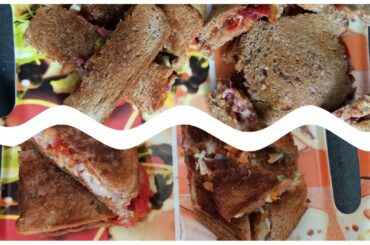 4 simple and easy veg sandwiches at home with brown bread(in Telugu) House wife Priyanka's channel