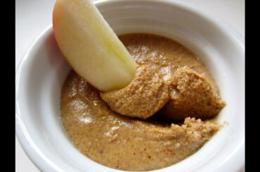 Homemade Almond Butter using Omega Juicer