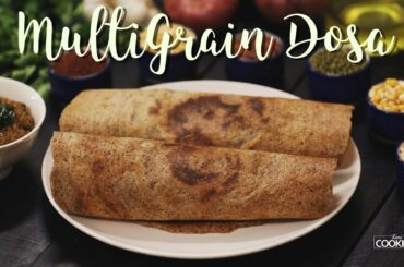 Multigrain Dosa with Spicy Onion Chutney | Breakfast Recipe