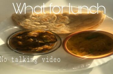 What I cook for lunch/ vegetarian lunch idea/ASMR( no talking)