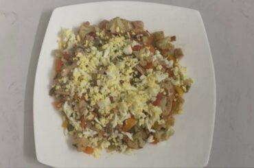 Delicious Vegetables with Chicken & Eggs - Keto Recipe for Extreme Weight Loss II Health is Beauty