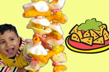 KIDS TRY 500 SNACKS | Kids Vs Food | Abuzar Fatima Ahmed