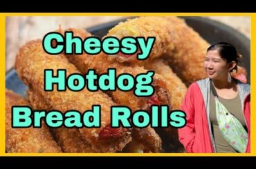 How to make Hot dog Bread Rolls Easy Snacks for Kids Hotdog Bread Rolls