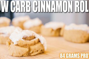 Low Carb Cinnamon Rolls | High Protein Low Fat Recipe