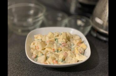 Russian Salad Recipe with ENG Subtitles || "Healthy Salad" Recipe || Vegetarian Urdu by Desi