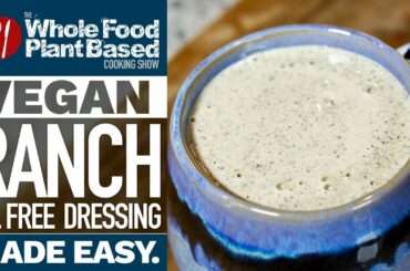 MUST HAVE OIL FREE VEGAN SALAD DRESSING RECIPE » oil free, sugar free, nut free hemp seed ranch