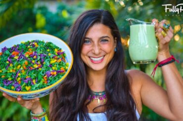 Easy & Delicious Raw Vegan Salad Dressing for Any Occasion!