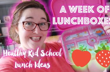 Lunchbox Ideas for Kids || Healthy Packed Lunches for School || NO SANDWICH LUNCHES!