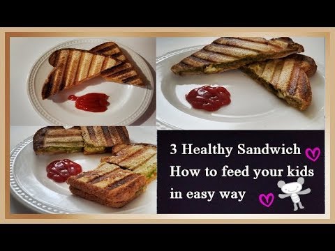 3 Easy Healthy & Nutritious & New Sandwiches ll perfact for your kids lunchbox || simplify home 3 Easy Healthy & Nutritious & New Sandwiches ll perfact for your kids lunchbox || simplify home