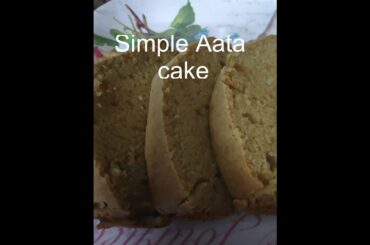 Eggless Wheat Bread | Tasty and Healthy | गेहूं के आटे का ब्रेड | Atta Cake Recipe | Microwave
