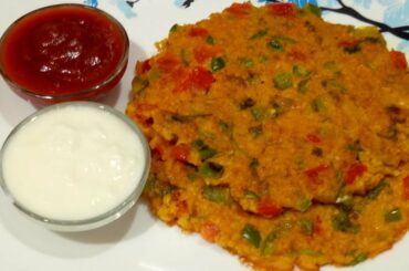 Oats chilla Recipe/ Weight Loss Breakfast/ Oats Pancake/ Oats Cheela/ Diet Recipe