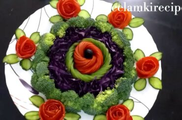 Healthy Salad Decoration ideas /🍅181🍅/ neelamkirecipes