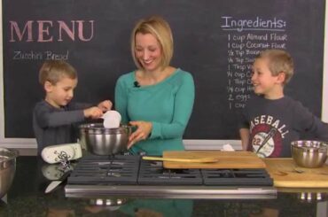 Gluten Free Zucchini Bread - Healthy Kids 4 Busy Families Episode # 3