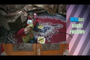 My Winter night simple dinner routine # Indian you tuber Mona# simple daal chawal