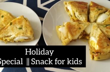 Cheesy Egg Burst || Kids Tiffin ideas || Bread pola
