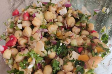 Chickpea Salad Recipe - Healthy Recipe Channel | Nutritionist Misha |  How to lose weight fast?