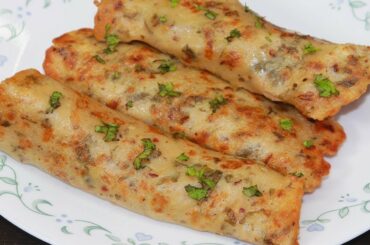 सुबह का हल्का फुल्का नया और टेस्टी नाश्ता 5 मिनट में बनाये || Chilla Recipe -Indian Breakfast Recipe