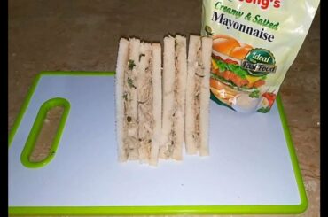 Mayonnaise Sandwich Recipe in 5 Minutes / Mayo Sandwich in 5 Minutes / Easy & Quick Mayo Sandwich