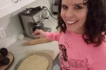 Keto low carb low fat pizza dough in minutes