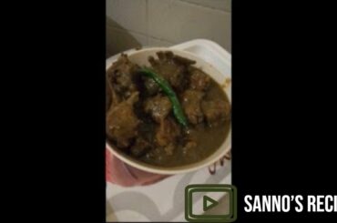 How to make Healthy Mutton Masala || Sanno's Recipes