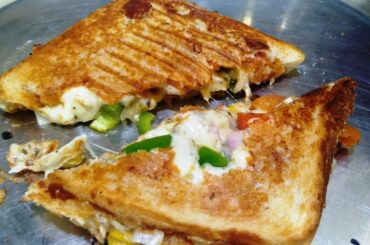 Yummy Pizza Sandwich Recipe | Instant Breakfast & Lunchbox Recipe | How to make Pizza Sandwich