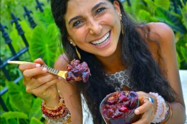 Southern Charm Cherry Cobbler (Low Fat Raw Vegan)