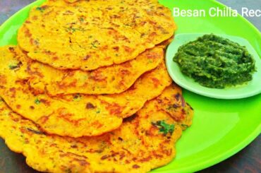 Besan Ka Chilla Recipe | Veg Omelette Recipe | Hindi | Healthy And Tasty Recipe | Kiran Ki Rasoi