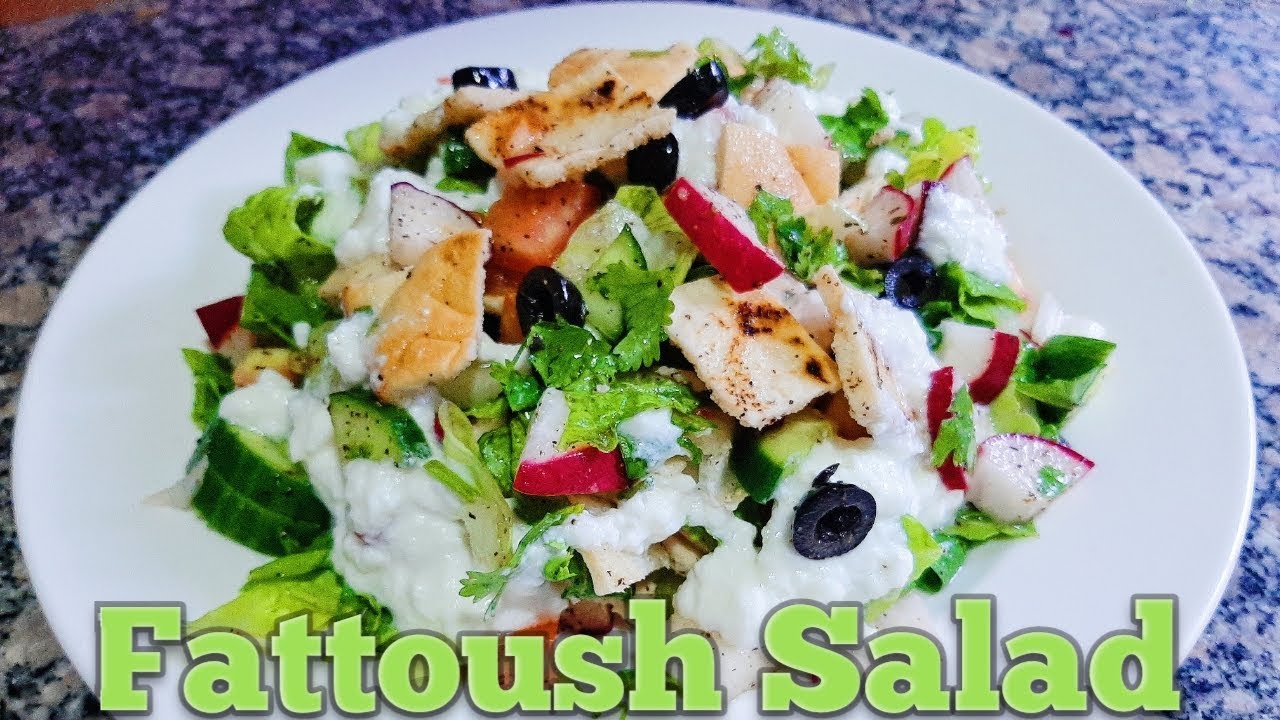 Fattoush Salad(healthy Salad2) how to make fattoush salad Fattoush Salad(healthy Salad2) how to make fattoush salad
