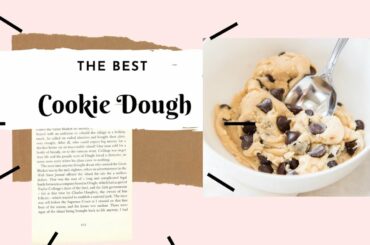Easy low calorie high protein cookie dough recipe!