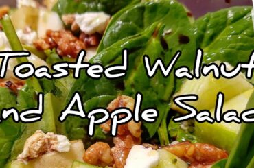 Toasted Walnut and Apple Salad!