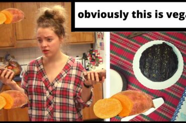 turning sweet potatoes into chocolate cake (recipe?)