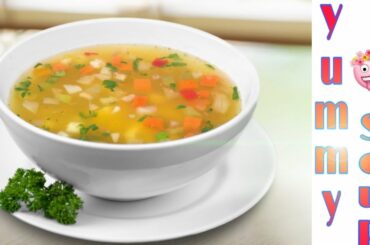 Tasty Veg Mixed Soup in 5 mins !! | Easy Snack Recipes